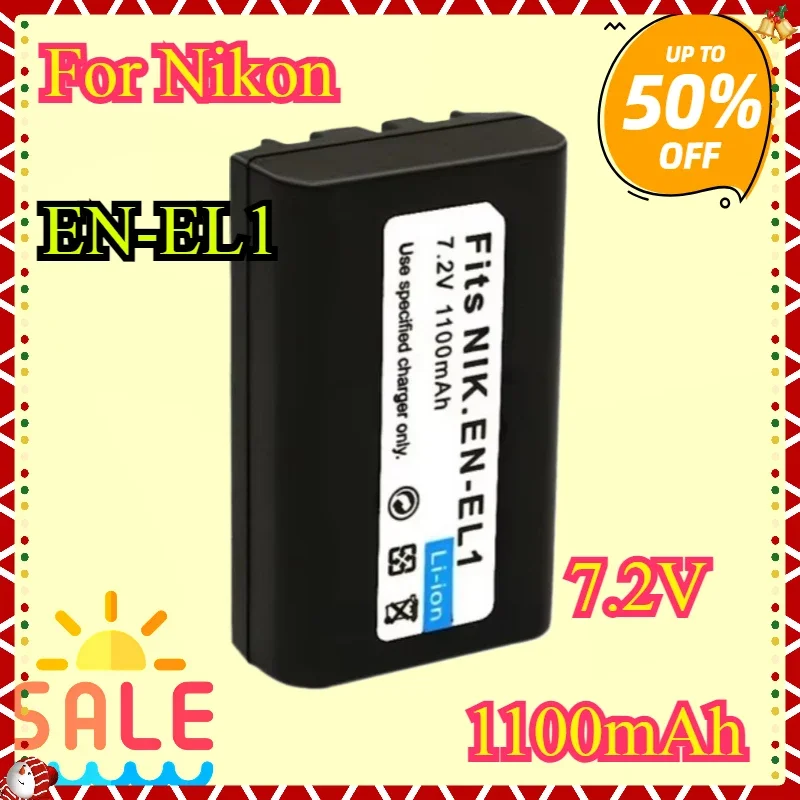 1100mAh EN-EL1 Battery For Nikon Coolpix 500 775 880 885 990 995 4300 4500 4800 5000 5400 5700 8700 Minolta A200 DG5W
1100mAh EN-EL1 Battery For Nikon Coolpix 500 775 880 885 990 995 4300 4500 4800 5000 5400 5700 8700 Minolta A200 DG5W