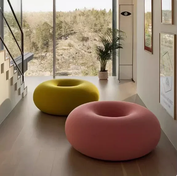 Whole house furniture Donut Soft Bag Sofa Designer Single Seat Leisure Living Room Bedroom Lounge Sofa Chair
Whole house furniture Donut Soft Bag Sofa Designer Single Seat Leisure Living Room Bedroom Lounge Sofa Chair