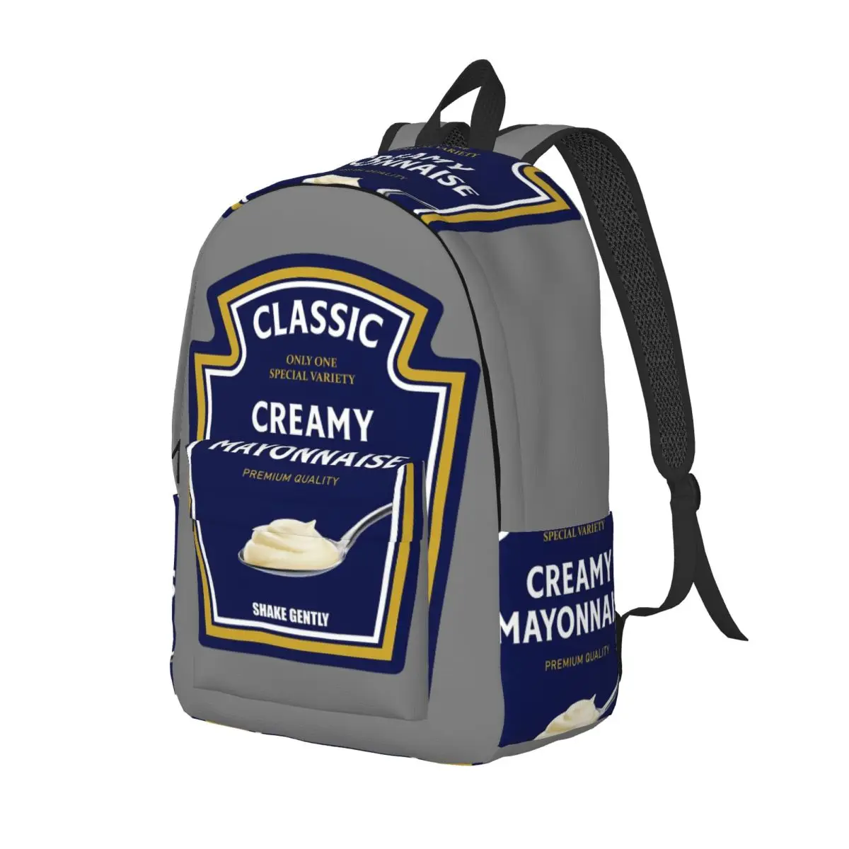 Creamy Mayonnaise Backpack Daypack Large Capacity Kids BookBag School Bag Shoulder Bags for Boys Girls
Creamy Mayonnaise Backpack Daypack Large Capacity Kids BookBag School Bag Shoulder Bags for Boys Girls