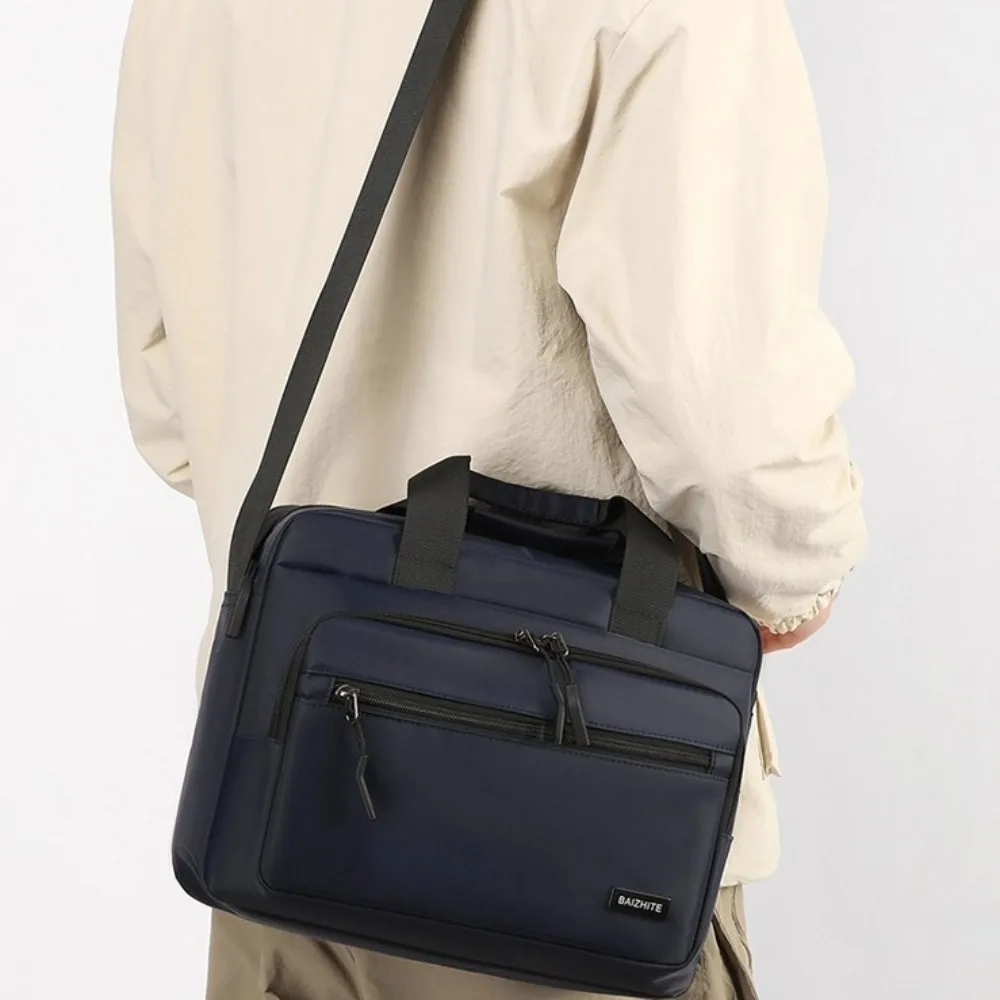 Oxford Cloth Men Business Briefcases Brief Case Large-capacity Laptops Handbag Square Solid Color Crossbody Sling Bag Lady
Oxford Cloth Men Business Briefcases Brief Case Large-capacity Laptops Handbag Square Solid Color Crossbody Sling Bag Lady