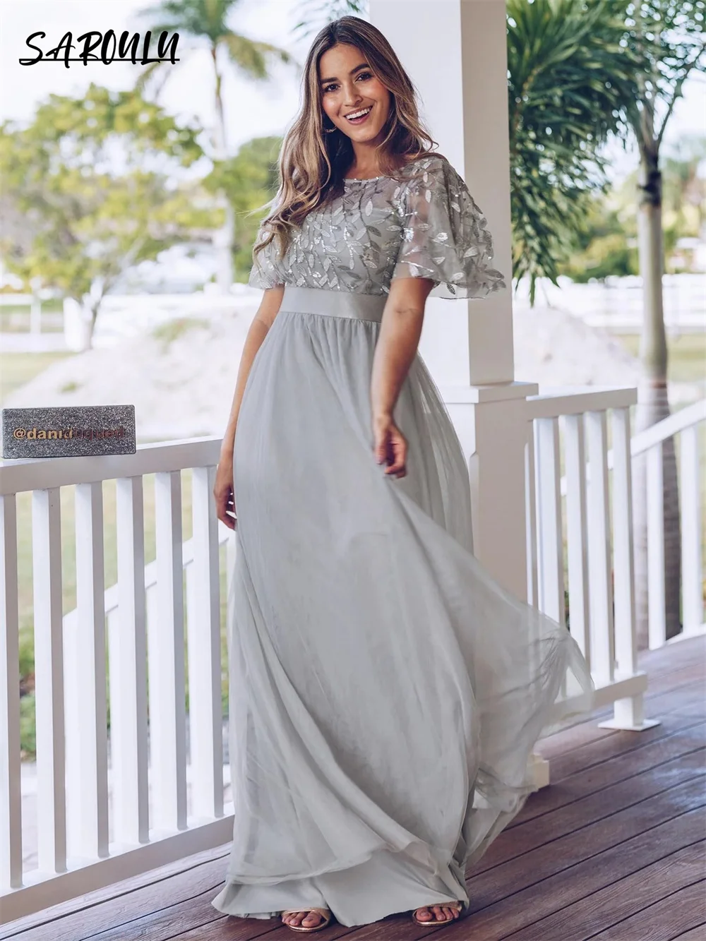 Pastrol Appliques 3D Flower Evening Dress Beach Floor-length Cocktail Party Gown Romantic Vestidos De Novia
Pastrol Appliques 3D Flower Evening Dress Beach Floor-length Cocktail Party Gown Romantic Vestidos De Novia