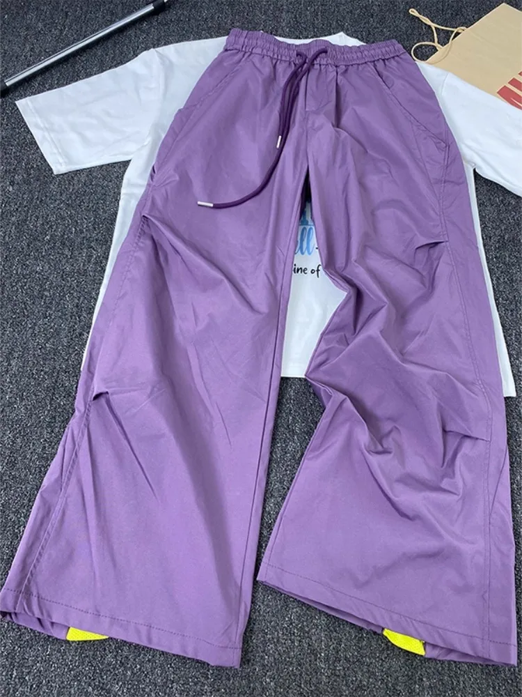 Cleanfit Casual Pants Men's Summer Tee-Proof Ice Silk Pleated Straight Leg Trousers Color Blo Loose Fit mid Waist
Cleanfit Casual Pants Men's Summer Tee-Proof Ice Silk Pleated Straight Leg Trousers Color Blo Loose Fit mid Waist