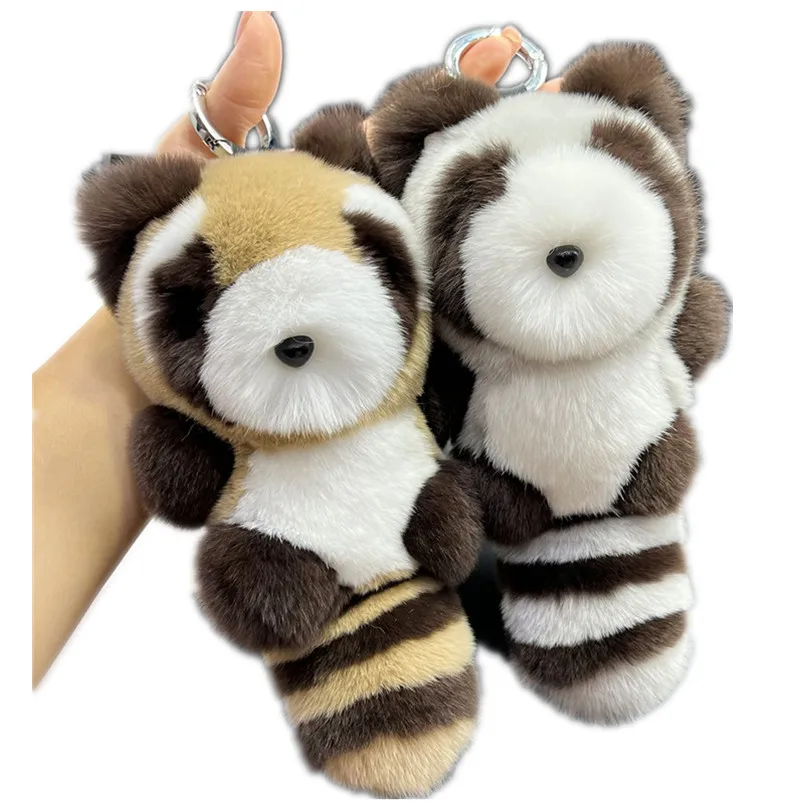Real Rex Rabbit Fur keychain New Raccoon Cartoon Key Ring Fluffy Soft Bag Charm Women Girls Boys Gift
Real Rex Rabbit Fur keychain New Raccoon Cartoon Key Ring Fluffy Soft Bag Charm Women Girls Boys Gift