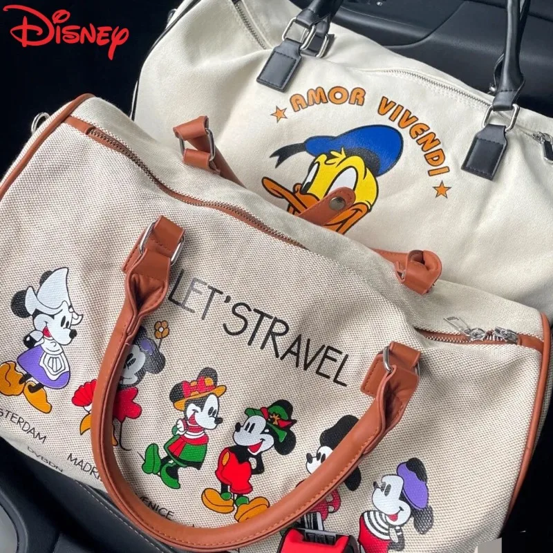 Disney-themed cute cartoon Mickey new fashion print travel bag, large capacity business and gym bag, casual luggage, carry-on
Disney-themed cute cartoon Mickey new fashion print travel bag, large capacity business and gym bag, casual luggage, carry-on