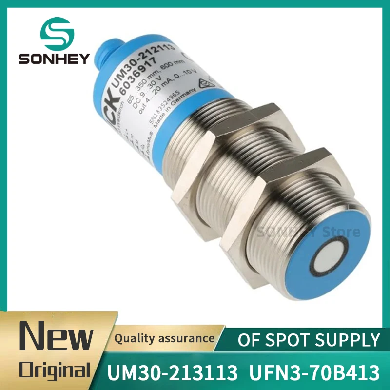 Новый оригинальный датчик расстояния 2026 года выпуска UM30-213113 UFN3-70B413
Новый оригинальный датчик расстояния 2026 года выпуска UM30-213113 UFN3-70B413