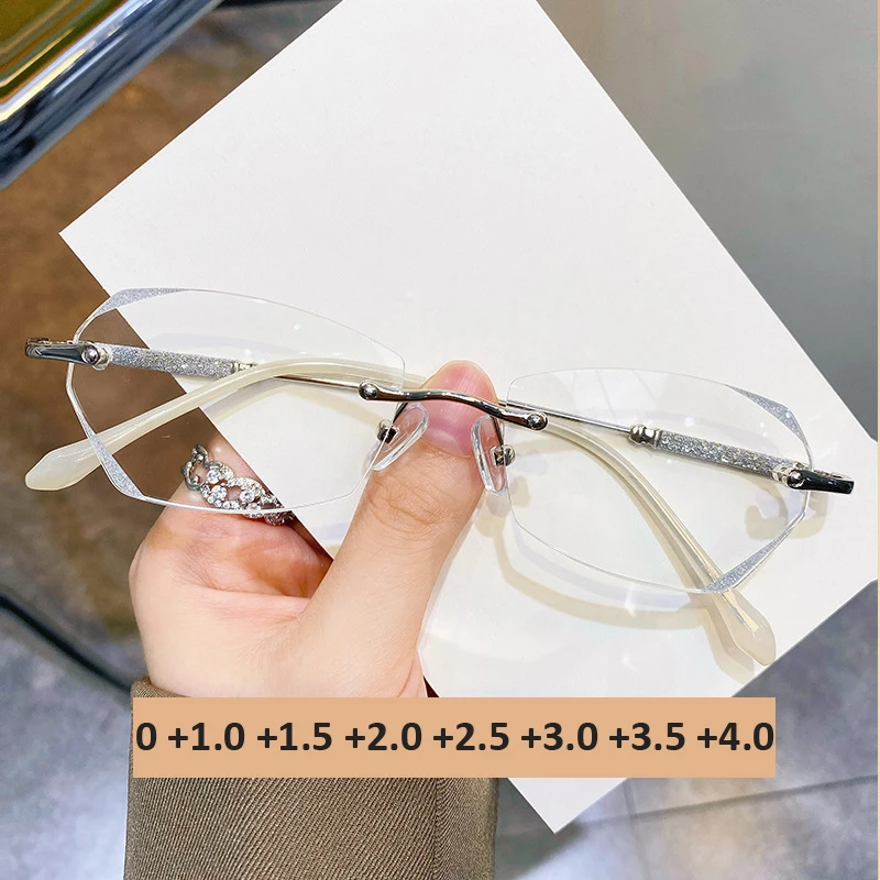 NEW Trend Diamond-cut Presbyopia Glasses Unisex Women Anti Blue Light Reading Eyewear Finished Optical Hyperopia Eyeglasses
NEW Trend Diamond-cut Presbyopia Glasses Unisex Women Anti Blue Light Reading Eyewear Finished Optical Hyperopia Eyeglasses