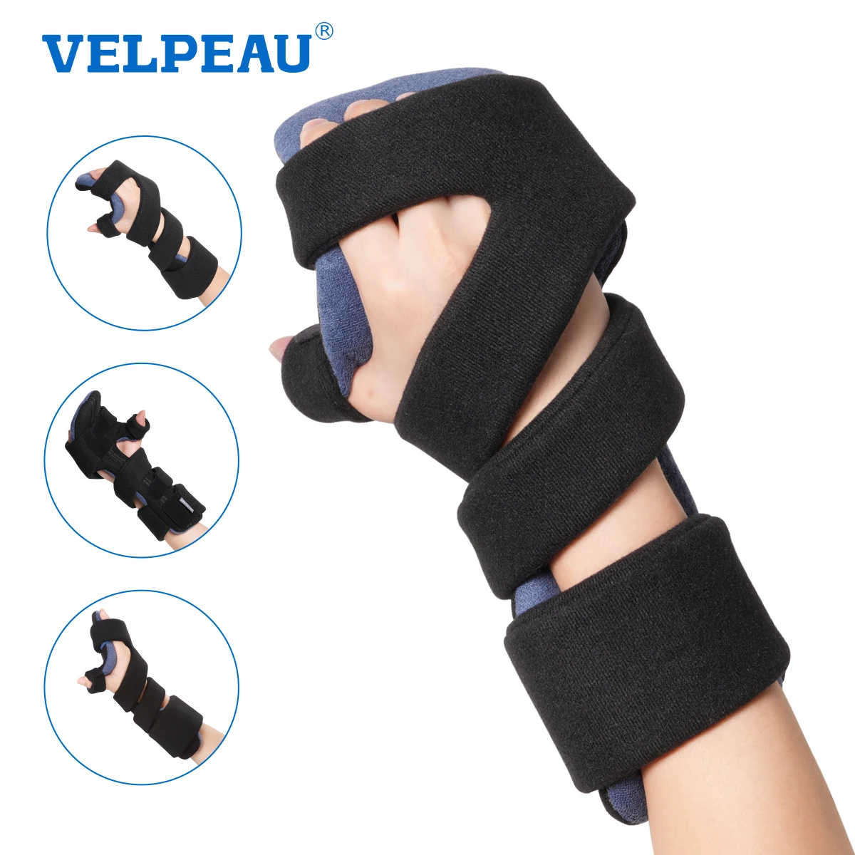 VELPEAU Hand Splint Adjustable for Carpal Tunnel Syndrome, Sprain and Arthritis Wrist Brace Immobilizer Fixs Stroke Finger
VELPEAU Hand Splint Adjustable for Carpal Tunnel Syndrome, Sprain and Arthritis Wrist Brace Immobilizer Fixs Stroke Finger