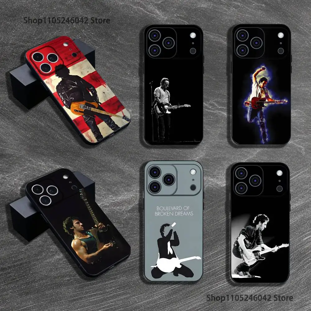 Rock Singer B-Bruce Springsteen Black Soft Cover Phone Case For iPhone 17,16,15,14,13,12,11,Pro,XS,Max,XR,Plus,E,SE4,Mini
Rock Singer B-Bruce Springsteen Black Soft Cover Phone Case For iPhone 17,16,15,14,13,12,11,Pro,XS,Max,XR,Plus,E,SE4,Mini