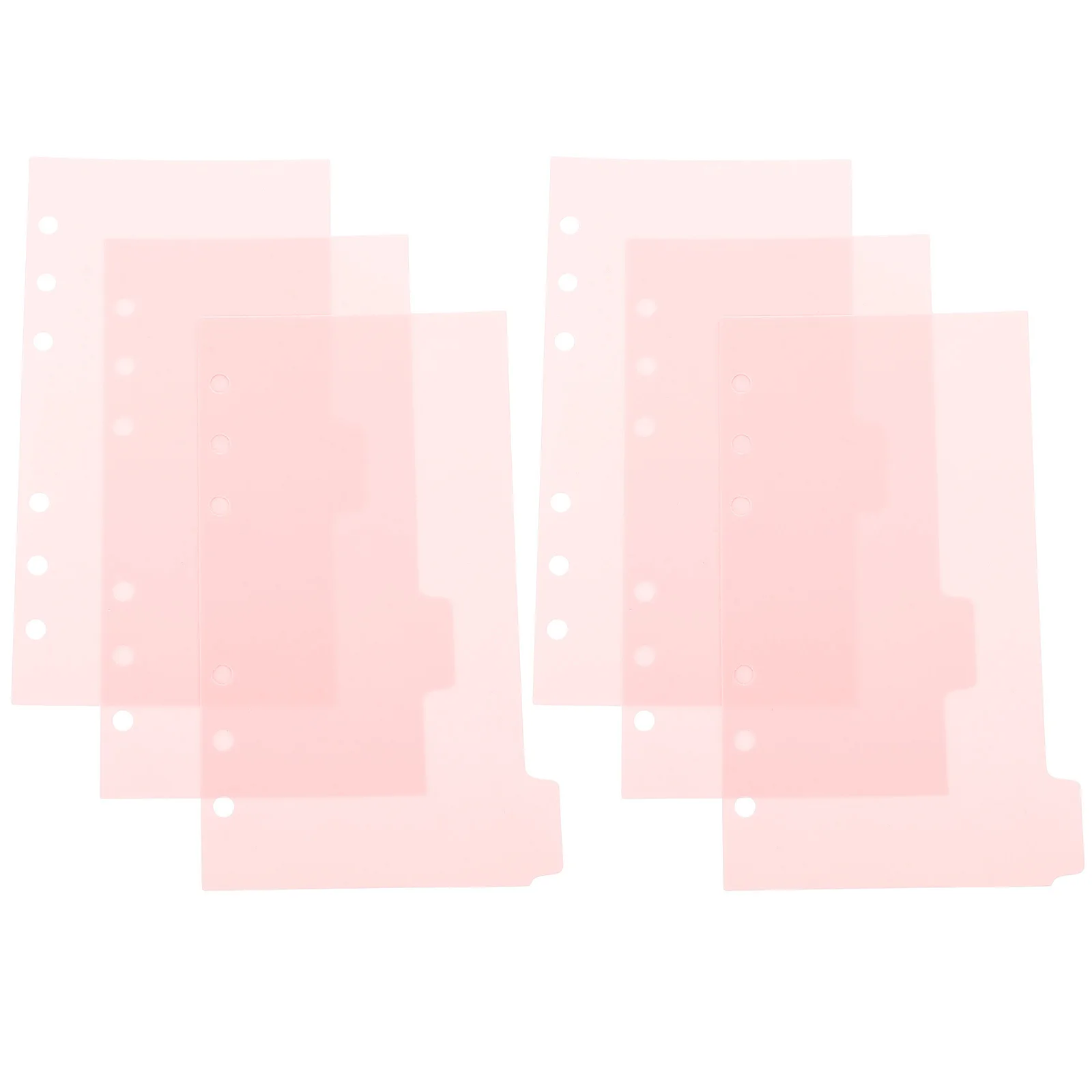6 Sheets Binder Index Dividers Notebook Notepad Plastic Divider Tabs A6 Size Detachable Divider Pages for Efficient Sorting
6 Sheets Binder Index Dividers Notebook Notepad Plastic Divider Tabs A6 Size Detachable Divider Pages for Efficient Sorting