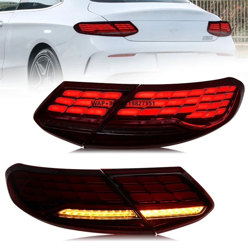 Car Taillight for Benz C-Class 2016-2021 Coupe C260 C320 C300 W205 Dragon Scale DRL Dynamic Turn Signal Light Assembly
Car Taillight for Benz C-Class 2016-2021 Coupe C260 C320 C300 W205 Dragon Scale DRL Dynamic Turn Signal Light Assembly