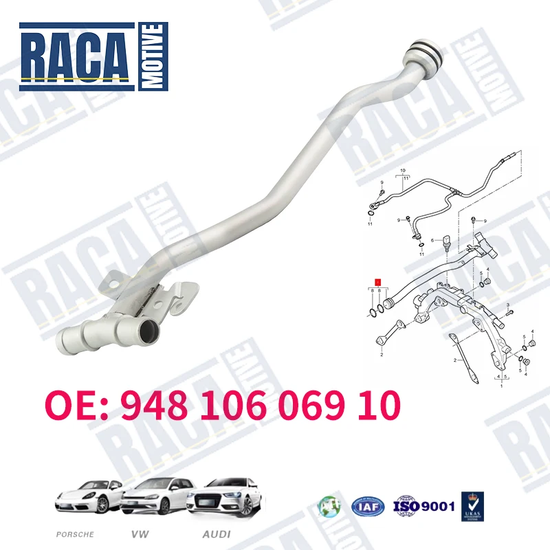 For Porsche Cayenne 2007-2010 Engine Heater Water Pipe Coolant Pipe 94810606910 94810606903
For Porsche Cayenne 2007-2010 Engine Heater Water Pipe Coolant Pipe 94810606910 94810606903