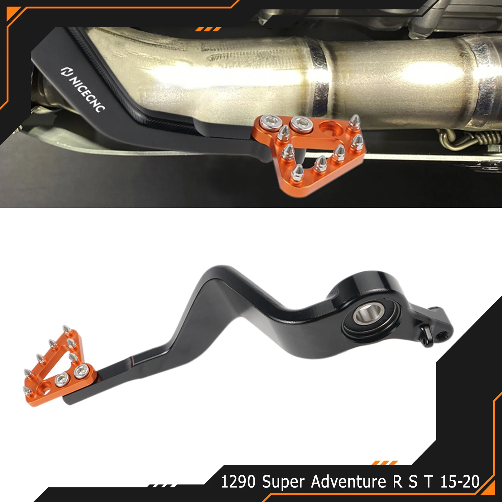 For KTM 1290 Super Adventure /R S T 2015-2020 Motorcycle Brake Pedal Lever 1190 Super Adventure 13-16 1090 ADVENTURE/R 2017-2020
For KTM 1290 Super Adventure /R S T 2015-2020 Motorcycle Brake Pedal Lever 1190 Super Adventure 13-16 1090 ADVENTURE/R 2017-2020