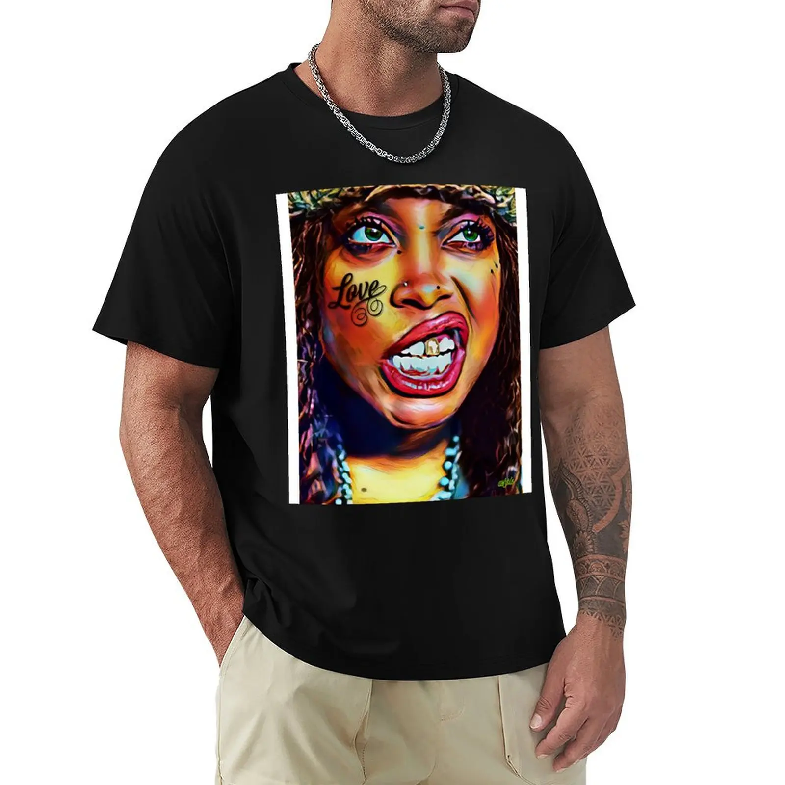 Erykah Badu T-ShirtBadu T-Shirt oversized cotton graphic tees croswit shirt man Blouse men tshirt
Erykah Badu T-ShirtBadu T-Shirt oversized cotton graphic tees croswit shirt man Blouse men tshirt