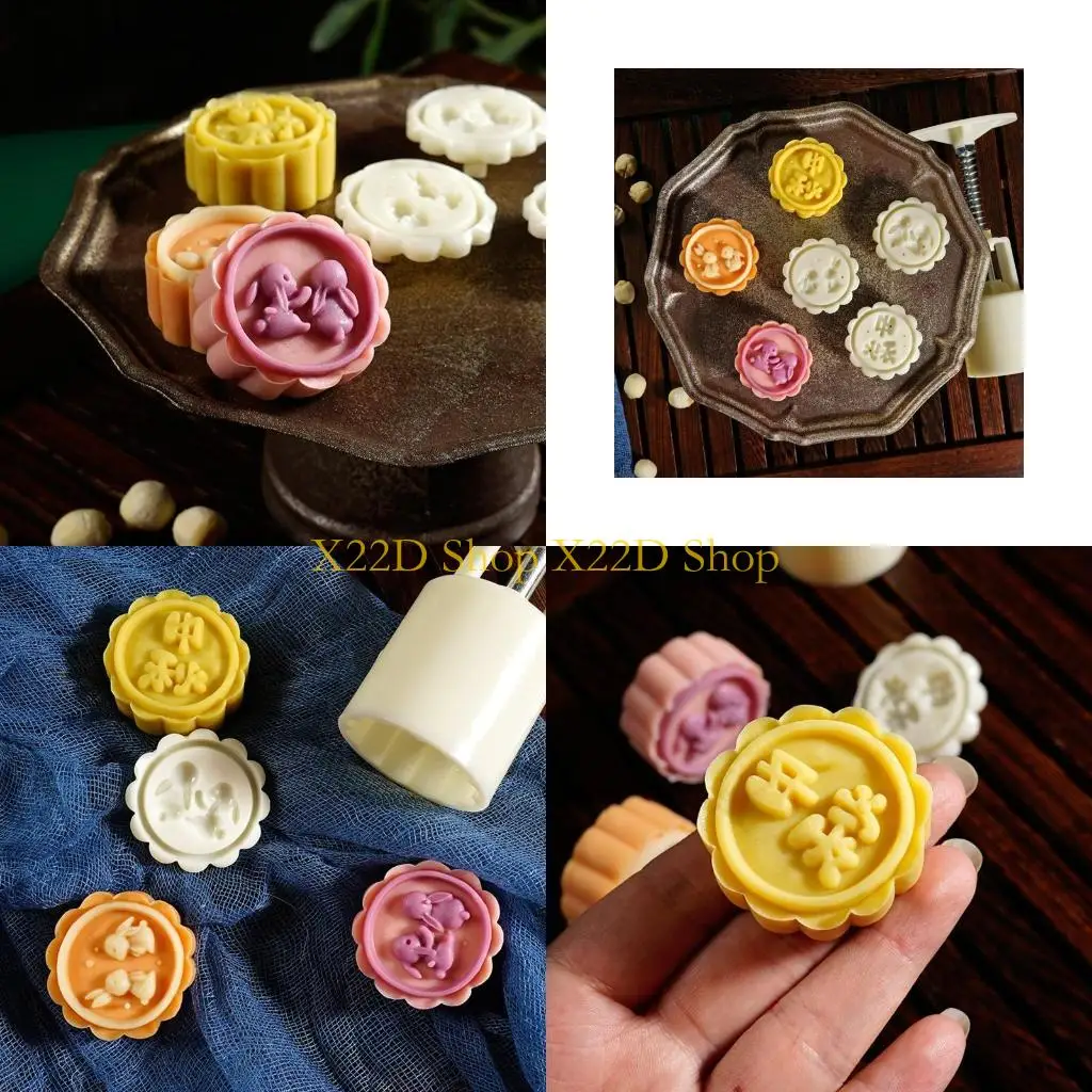 X22D Dessert Moulds Dessert Stamp Bunny Shaped Baking Tools for Mid-Autumn Festival
X22D Dessert Moulds Dessert Stamp Bunny Shaped Baking Tools for Mid-Autumn Festival