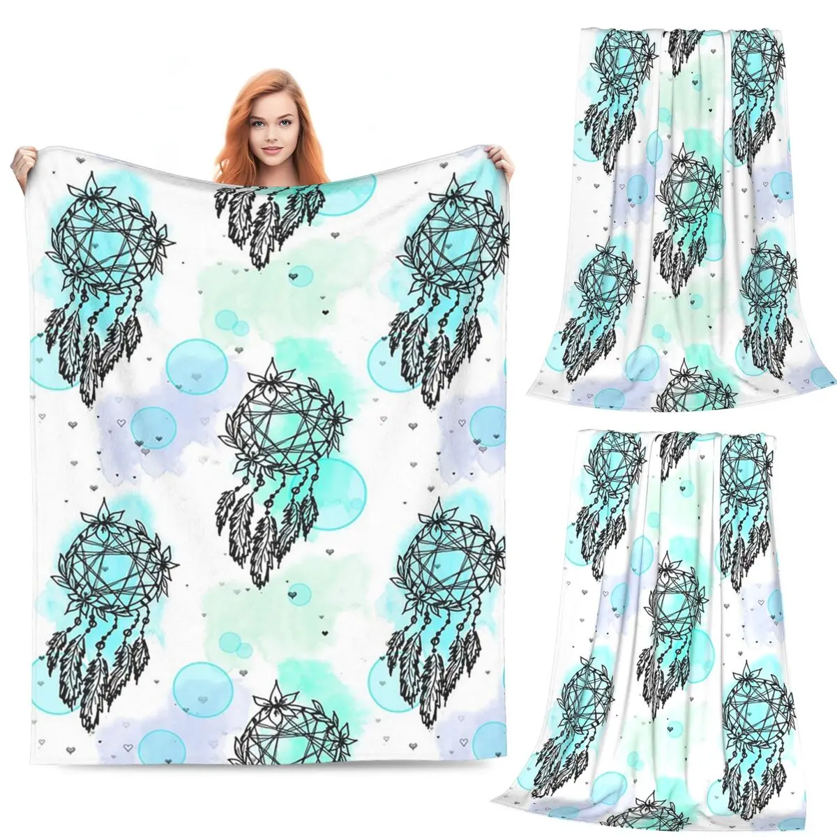 Dreamcatchers And Pastels Pattern Blankets Fleece Sofa Throw Blanket Breathable for Couch Bedding Travel Throws Bedspread Quilt
Dreamcatchers And Pastels Pattern Blankets Fleece Sofa Throw Blanket Breathable for Couch Bedding Travel Throws Bedspread Quilt