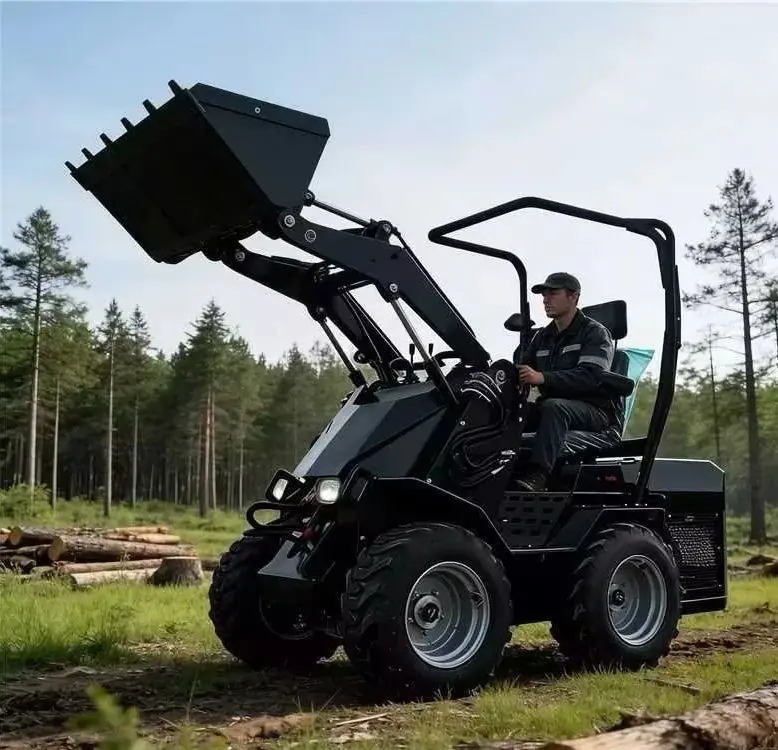 Free delivery mini skid steer loader EPA engine, wheels, tracks, buckets, multifunctional mini wheel loader
Free delivery mini skid steer loader EPA engine, wheels, tracks, buckets, multifunctional mini wheel loader