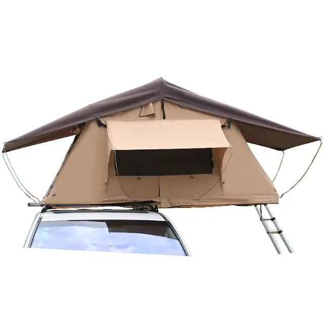 Folding car automatic tent self-driving car two people camping supplies car roof tent
Folding car automatic tent self-driving car two people camping supplies car roof tent