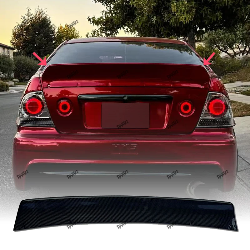 Real Carbon Spoiler For Lexus IS 200 Rear Ducktail Wing Gloss Black IS200 1998 1999 2000 2001 2002 Year Trunk Accessories
Real Carbon Spoiler For Lexus IS 200 Rear Ducktail Wing Gloss Black IS200 1998 1999 2000 2001 2002 Year Trunk Accessories