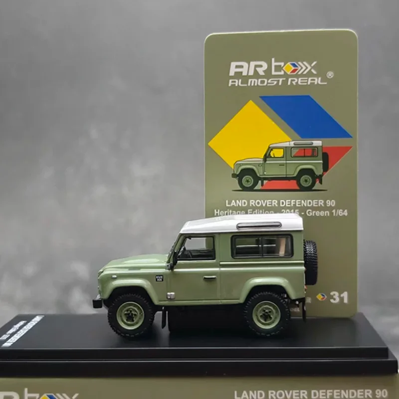 ARBox 1: 64 Scale DEFENDER 90 Heritage Edition 2015 Alloy Car Model Collectibles Toy Unique gift Scene Display
ARBox 1: 64 Scale DEFENDER 90 Heritage Edition 2015 Alloy Car Model Collectibles Toy Unique gift Scene Display