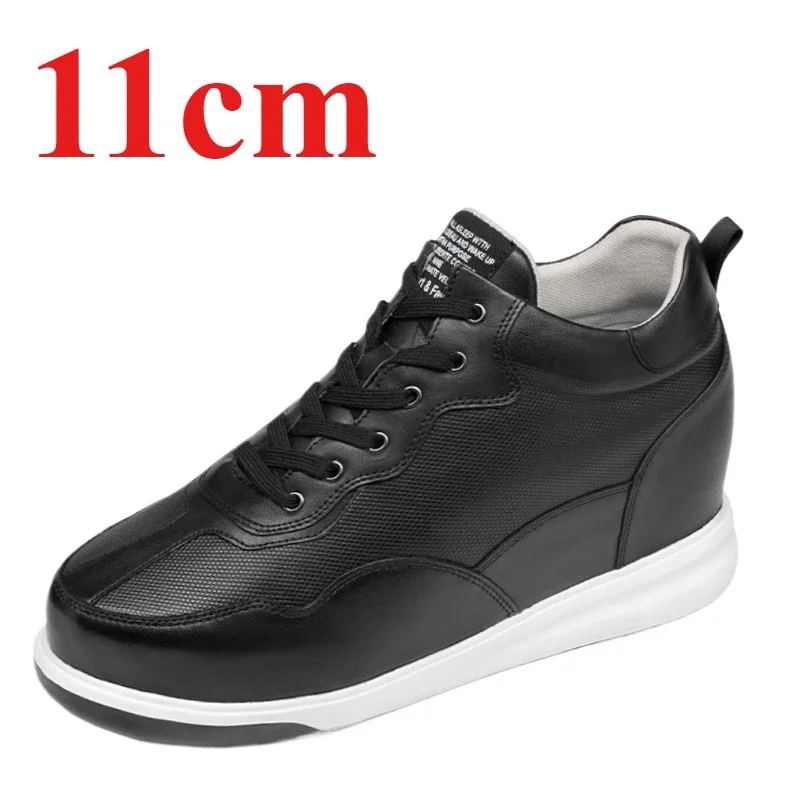 Casual Sports Shoes Men's Increased 11cm Genuine Leather Soft Surface Lightweight Comfortable Invisible Height Increasing Shoes
Casual Sports Shoes Men's Increased 11cm Genuine Leather Soft Surface Lightweight Comfortable Invisible Height Increasing Shoes
