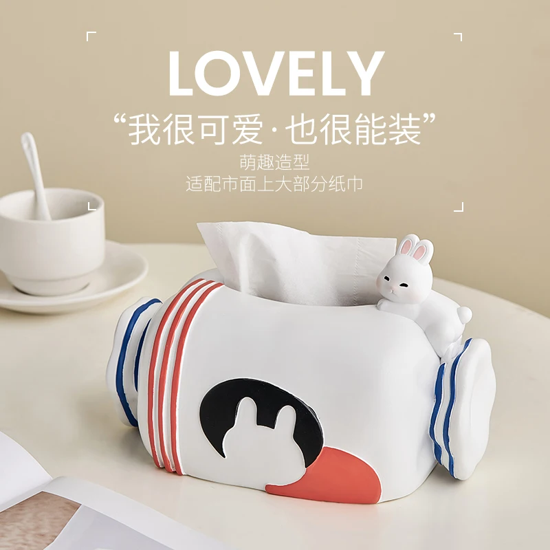 Rabbit Candy Tissue Box, Living Room Creative Storage Napkins, Paper Boxes, Cute Home Decorations
Rabbit Candy Tissue Box, Living Room Creative Storage Napkins, Paper Boxes, Cute Home Decorations