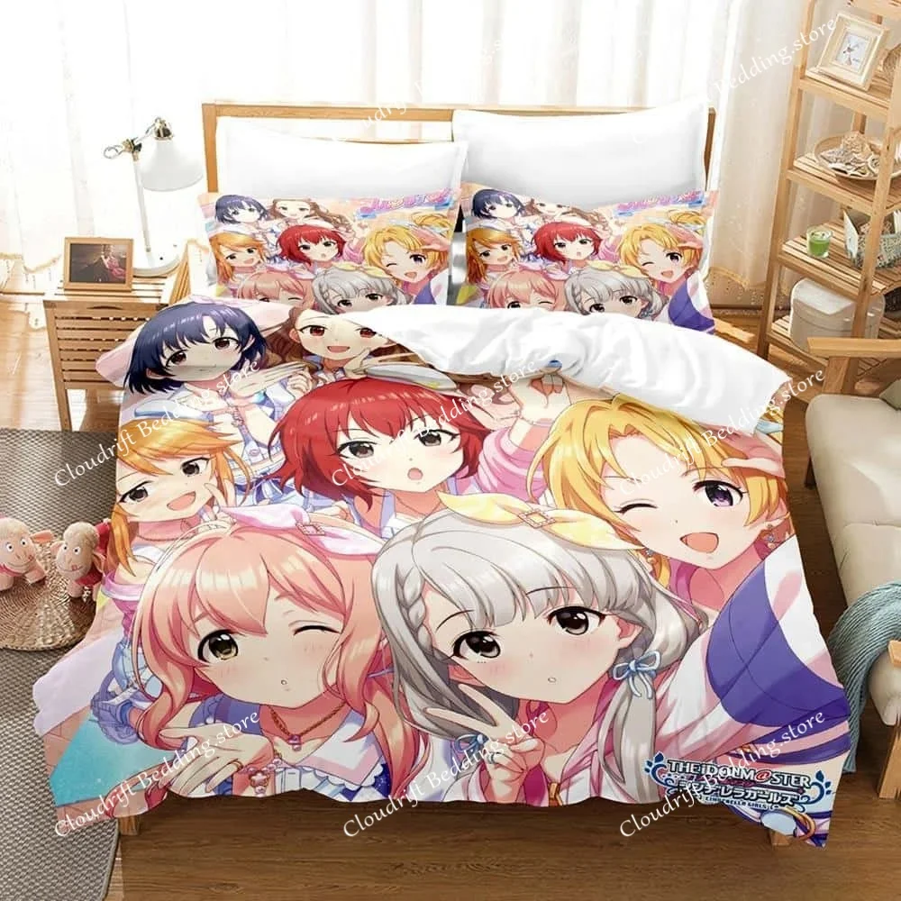 Fashion 3d Print Anime Kawaii Girls THE iDOLM@STER Bedding Set Single Twin Full Queen King Size Bed Set Bedroom Duvet Cover Sets
Fashion 3d Print Anime Kawaii Girls THE iDOLM@STER Bedding Set Single Twin Full Queen King Size Bed Set Bedroom Duvet Cover Sets