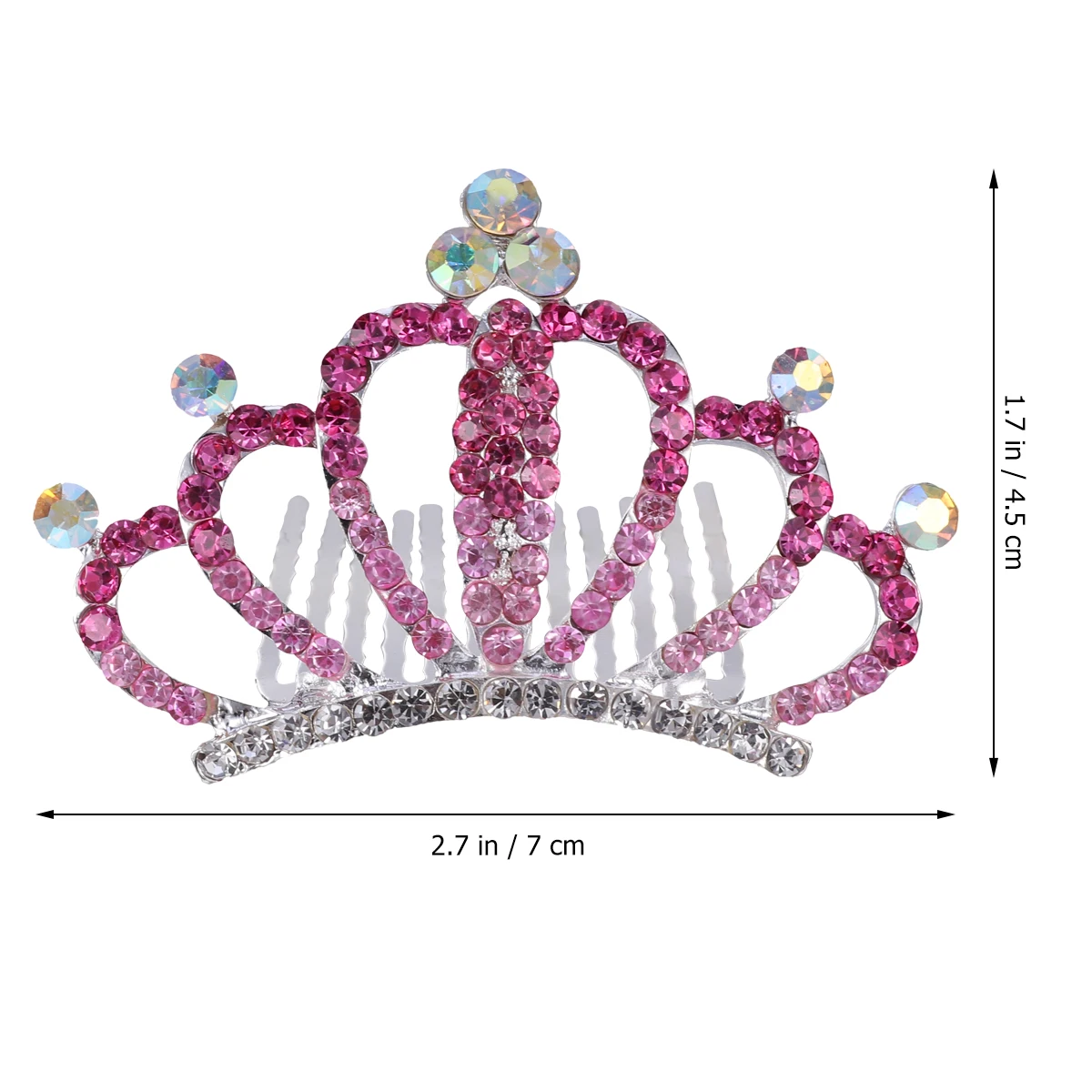 Rhinestone Crown Comb Premium Crystal Kids Pink Headdress Girls Headband Durable Lightweight Performance Prom Parties Birthdays
Rhinestone Crown Comb Premium Crystal Kids Pink Headdress Girls Headband Durable Lightweight Performance Prom Parties Birthdays