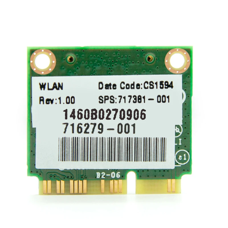 AC7260 7260HMW Mini PCI-E Wireless Network Card Dual Band 2.4G 5Ghz Bluetooth 4.0 802.11a b g n Laptop WiFi Adapter
AC7260 7260HMW Mini PCI-E Wireless Network Card Dual Band 2.4G 5Ghz Bluetooth 4.0 802.11a b g n Laptop WiFi Adapter