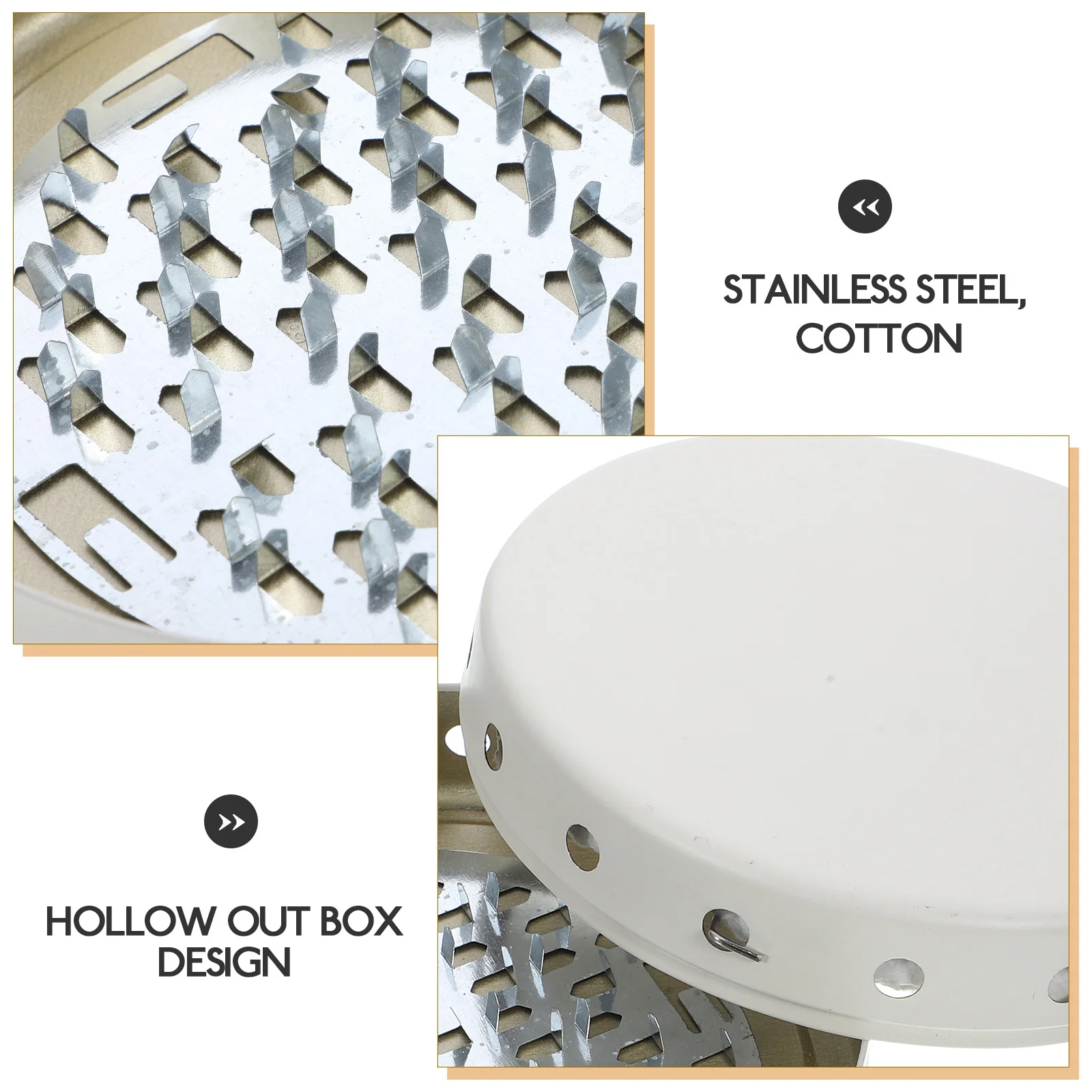 Stainless Steel Box Lidded Holder Metal Holder for Indoor Outdoor Camping Use
Stainless Steel Box Lidded Holder Metal Holder for Indoor Outdoor Camping Use