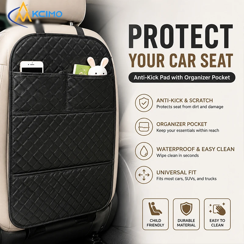 1Pc Universal Car Seat Back Protector Kick Mat PU Leather Anti-Dirt Waterproof Back Seat Cover for Kids
1Pc Universal Car Seat Back Protector Kick Mat PU Leather Anti-Dirt Waterproof Back Seat Cover for Kids