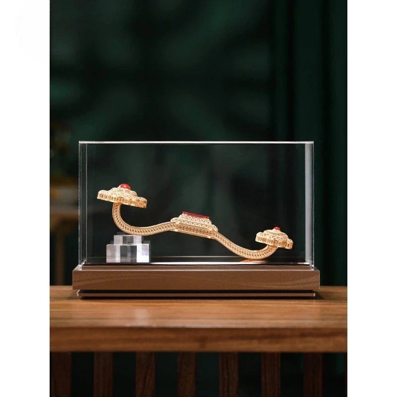 Brass ornament home Chinese living room wedding decoration
Brass ornament home Chinese living room wedding decoration