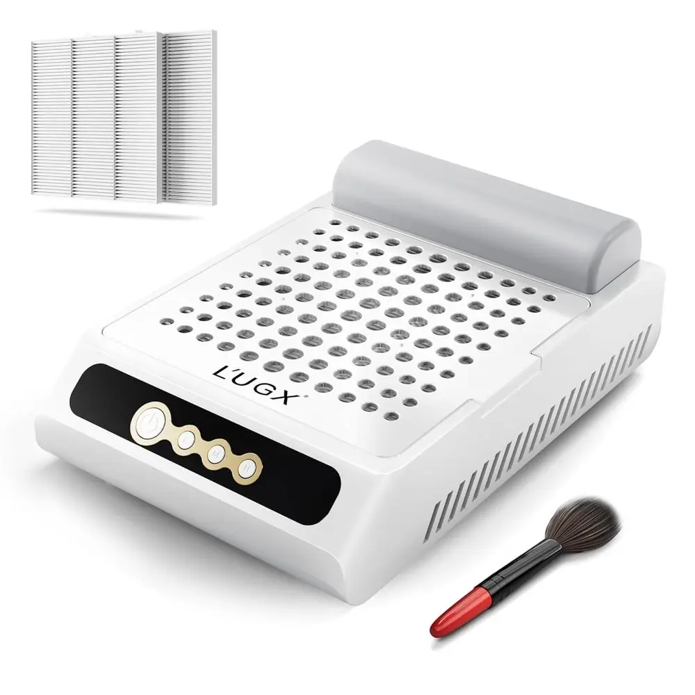 Rechargeable Nail Dust Collector with Turbo Suction for Manicure, Pedicure, and Acrylic Nail Polishing, Low Noise, 2 Filters Inc
Rechargeable Nail Dust Collector with Turbo Suction for Manicure, Pedicure, and Acrylic Nail Polishing, Low Noise, 2 Filters Inc