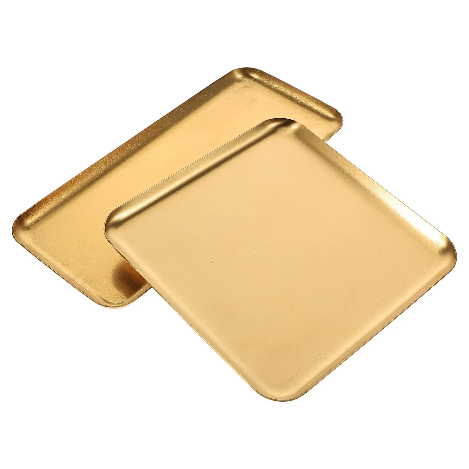 2 Pcs Stainless Steel Trays Rectangular Vintage Easy Cleaning Serving Rectangular Stainless Steel BBQ Decorative Plates
2 Pcs Stainless Steel Trays Rectangular Vintage Easy Cleaning Serving Rectangular Stainless Steel BBQ Decorative Plates