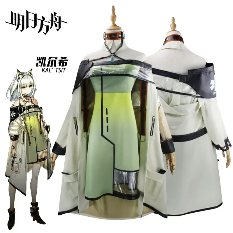 Arknight Kal'tsit Cosplay Costume Game Arknights Costume Wig Shoes Kal'tsit Cos Outfit for Hallowen Clothing Women disfraz
Arknight Kal'tsit Cosplay Costume Game Arknights Costume Wig Shoes Kal'tsit Cos Outfit for Hallowen Clothing Women disfraz