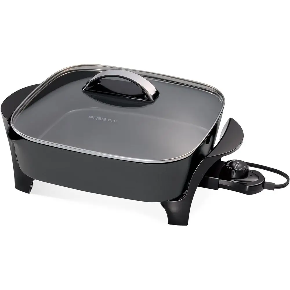 12 Glass-Covered Electric Skillet
12 Glass-Covered Electric Skillet