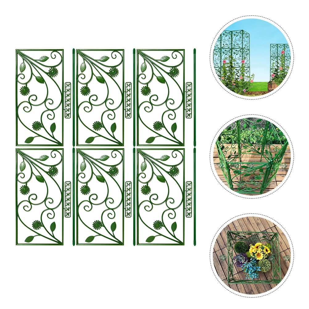 6Pcs Garden Trellis Climbing Flower Screen Mesh Vine Plant Support Stand Garden Trellis For Climbing Plants Garden Tools
6Pcs Garden Trellis Climbing Flower Screen Mesh Vine Plant Support Stand Garden Trellis For Climbing Plants Garden Tools