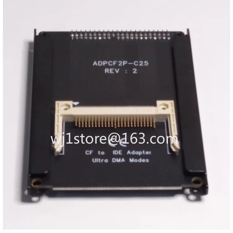 CF to IDE adapter card, dual CF card slot 2.5-inch shell, suitable for 2.5IDE hard disk 44-pin PATA
CF to IDE adapter card, dual CF card slot 2.5-inch shell, suitable for 2.5IDE hard disk 44-pin PATA