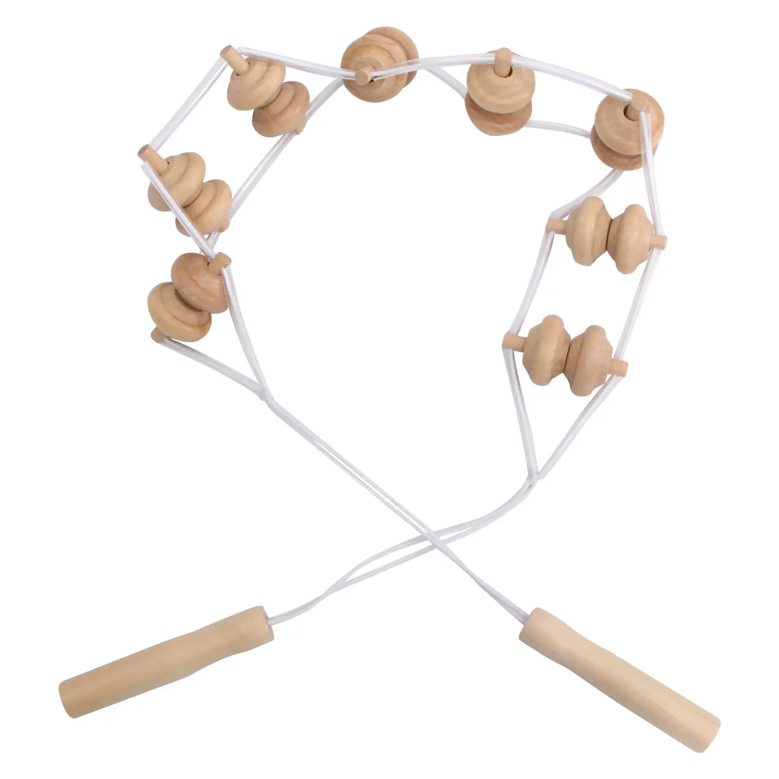 Wooden Massager Back Roller Pain Relief Tool Rope Therapy Massage Roller Portable For Neck Shoulders Feet Arms Games
Wooden Massager Back Roller Pain Relief Tool Rope Therapy Massage Roller Portable For Neck Shoulders Feet Arms Games