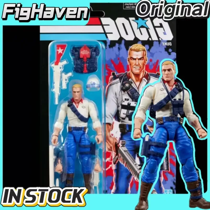 Hasbro GI Joe Duke Retro Cardback Version Action Figure Detailed Collectible Model with Weapons and Accessories for Fan Boy Gift
Hasbro GI Joe Duke Retro Cardback Version Action Figure Detailed Collectible Model with Weapons and Accessories for Fan Boy Gift