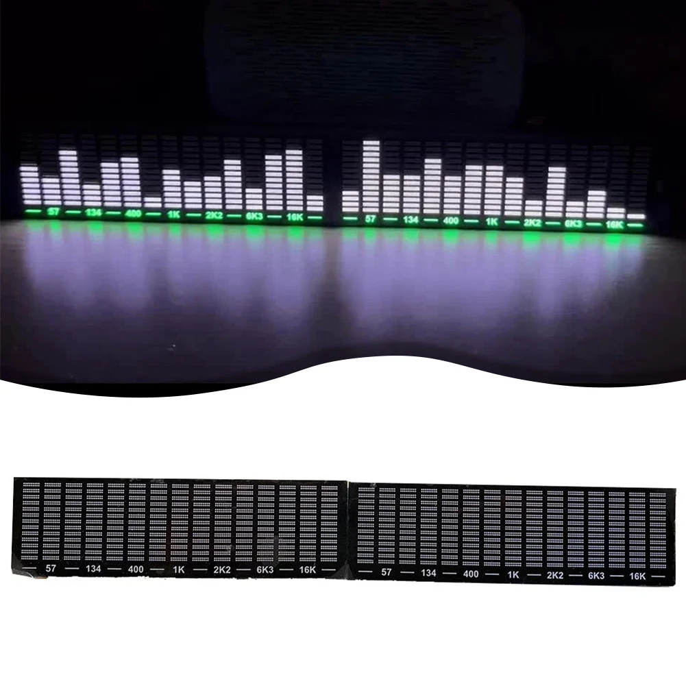 Светодиодный музыкальный спектр-дисплей для диджейской сцены, дома, автомобиля, двухканальный, с микрофоном, стерео, вход 3,5 мм, интерфейс питания Type-C, 5В
Светодиодный музыкальный спектр-дисплей для диджейской сцены, дома, автомобиля, двухканальный, с микрофоном, стерео, вход 3,5 мм, интерфейс питания Type-C, 5В