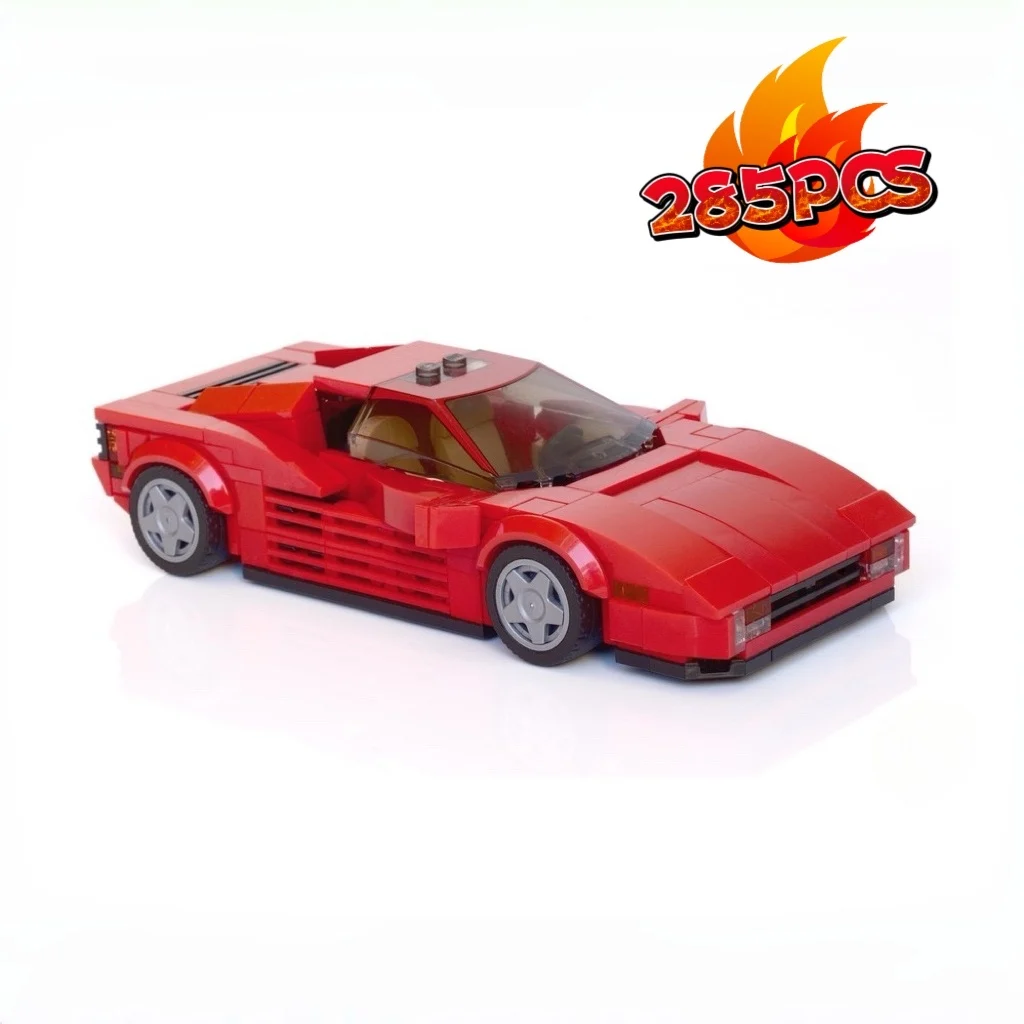MOC Supercar Building Blocks, 8-wide Model Toy (285 Pieces) – Creative Birthday / Christmas Gift for Boys, Item No. 57875
MOC Supercar Building Blocks, 8-wide Model Toy (285 Pieces) – Creative Birthday / Christmas Gift for Boys, Item No. 57875