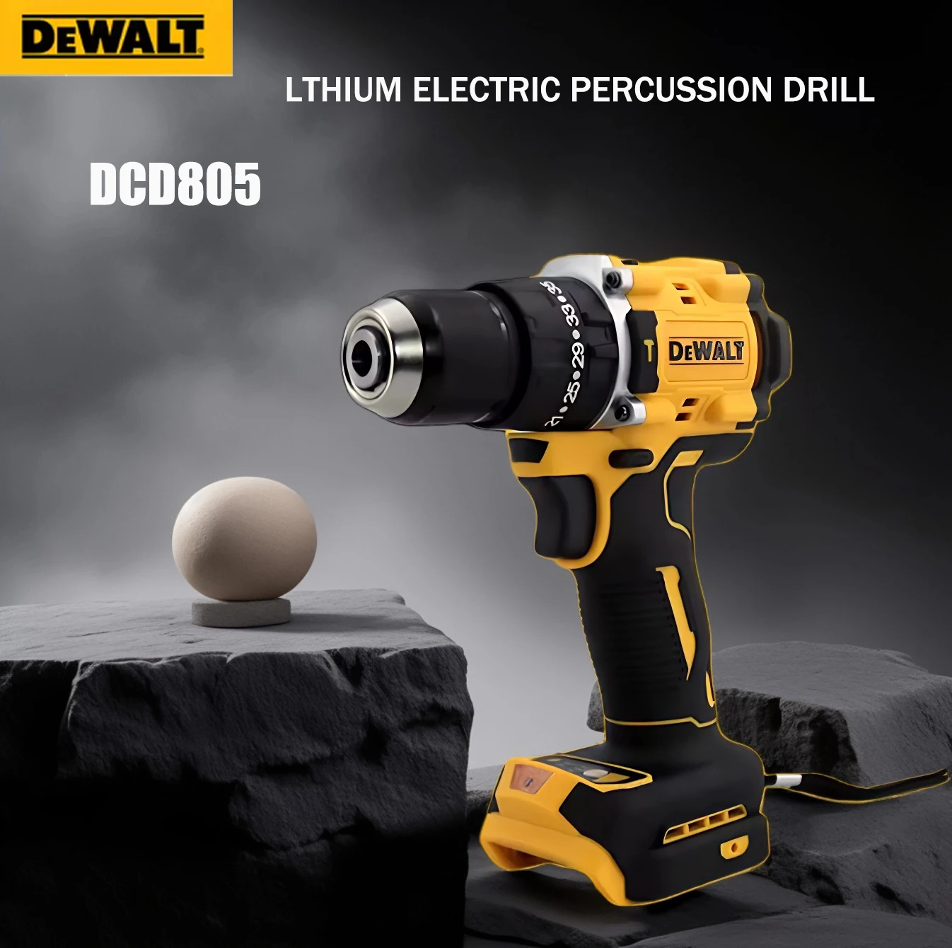 DeWalt DCD805 20V Brushless Cordless Impact Drill 1/2 Rechargeable Variable Speed Power Supply Powerful Electric Tools battery
DeWalt DCD805 20V Brushless Cordless Impact Drill 1/2 Rechargeable Variable Speed Power Supply Powerful Electric Tools battery
