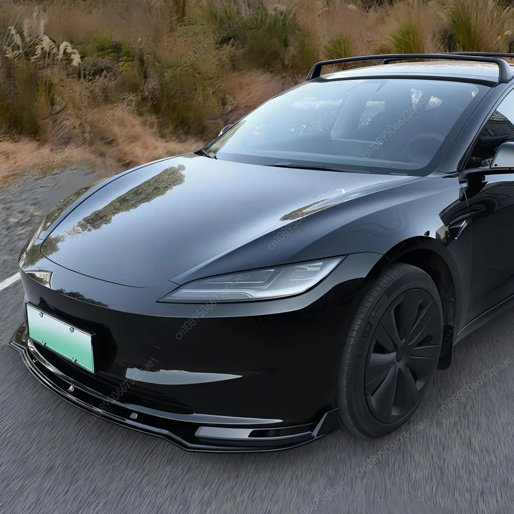 For Tesla Model 3 Highland 2024 ABS Plastics Gloss Black New Car Front Bumper Lip Chin Spoiler Splitter Diffuser Bodykits Tuning
For Tesla Model 3 Highland 2024 ABS Plastics Gloss Black New Car Front Bumper Lip Chin Spoiler Splitter Diffuser Bodykits Tuning