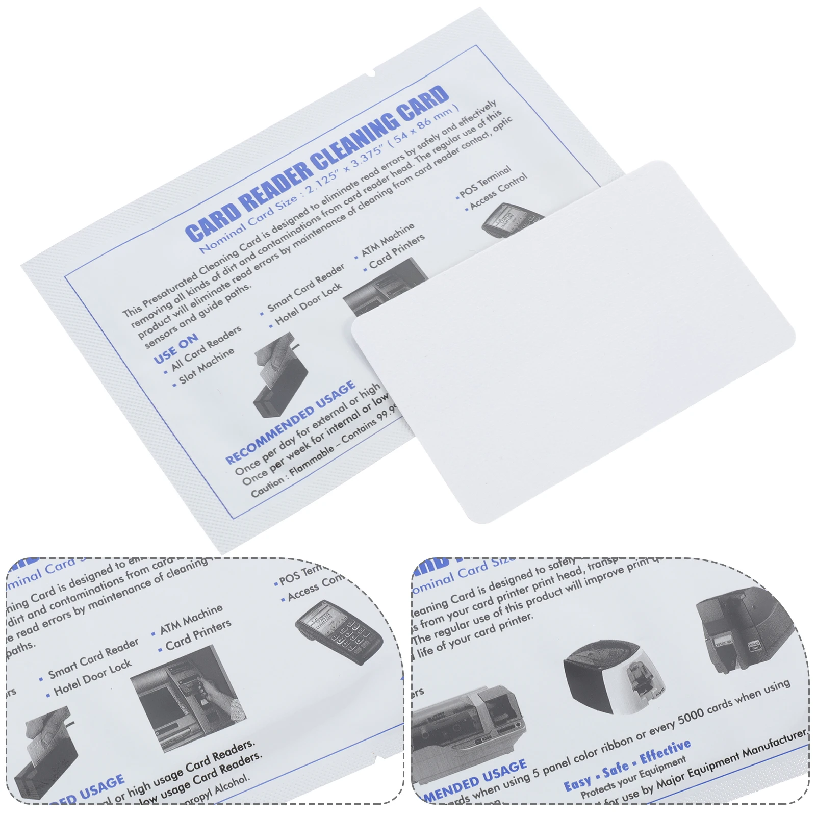 10 Pcs Cleaning Card Reader Credit Cleaner Terminal Machine Tools White Cleaners Travel
10 Pcs Cleaning Card Reader Credit Cleaner Terminal Machine Tools White Cleaners Travel