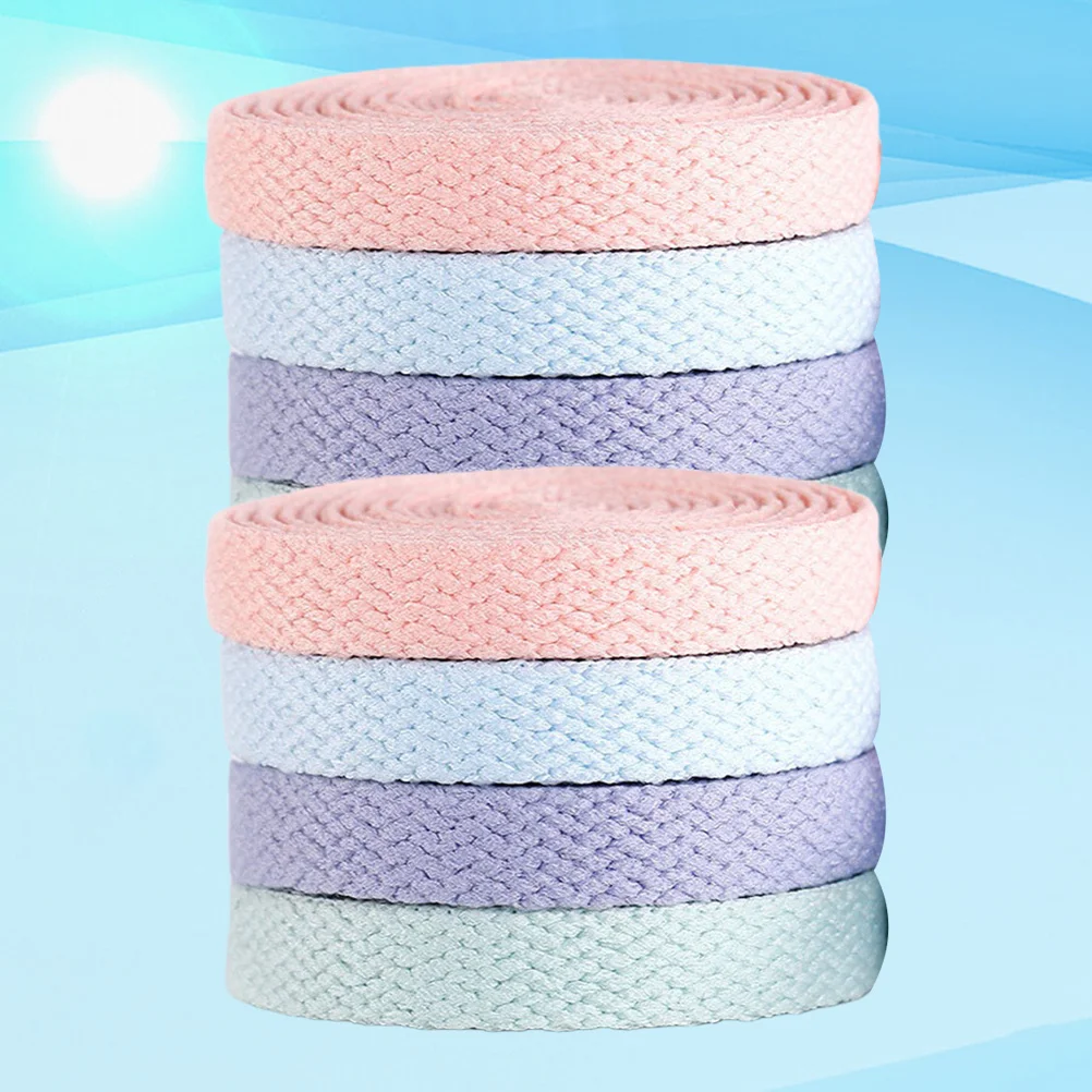 8Pcs Colorful Shoelaces Versatile Flat Shoelaces for Sneakers and Casual Shoes Show Your Style Bright Shoestrings Assorted
8Pcs Colorful Shoelaces Versatile Flat Shoelaces for Sneakers and Casual Shoes Show Your Style Bright Shoestrings Assorted