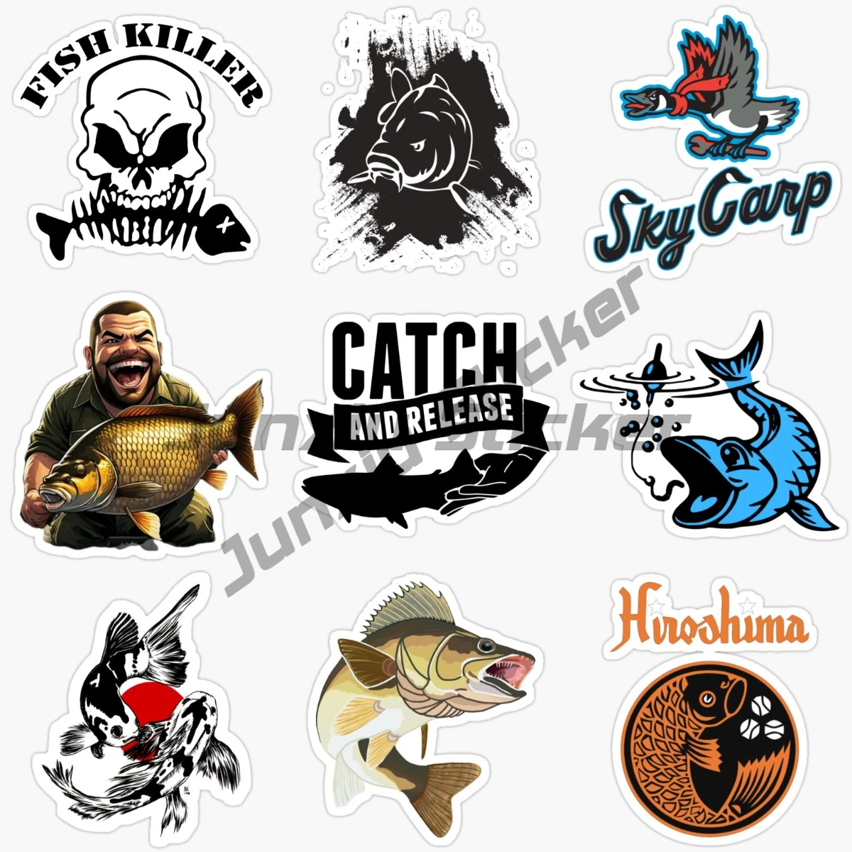 Carp Fishing Fun Waterproof External Accessories Car Window Stickers PVC Car Stickers Accessories Vinyl Self-adhesive Car Decal
Carp Fishing Fun Waterproof External Accessories Car Window Stickers PVC Car Stickers Accessories Vinyl Self-adhesive Car Decal
