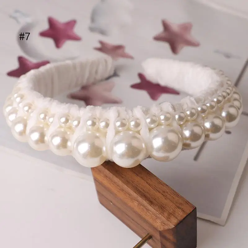 Pearl Headband White Pearl Beads Bow Headband Fashion Hairbands Full Rhinestone Sponge Hair Band Hair Accessories
Pearl Headband White Pearl Beads Bow Headband Fashion Hairbands Full Rhinestone Sponge Hair Band Hair Accessories