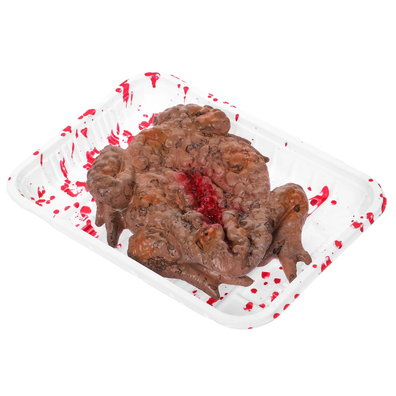 Realistic Large Toad Scary Meal Box Decoration Halloween Haunted House Prank Prop Simulation Horror Tray Bloody Effect
Realistic Large Toad Scary Meal Box Decoration Halloween Haunted House Prank Prop Simulation Horror Tray Bloody Effect
