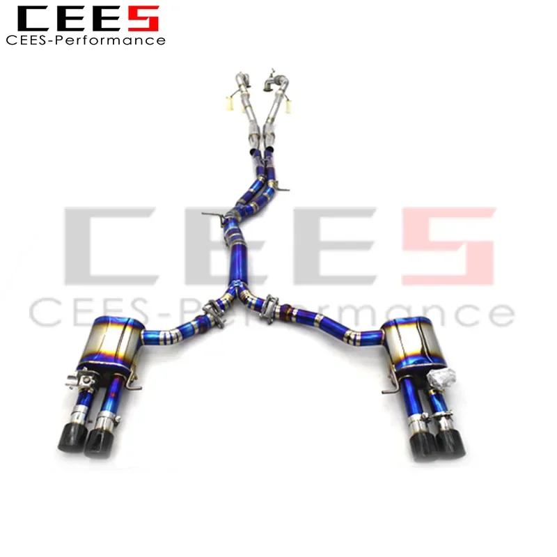 CEES Catback Exhaust Downpipe For Audi S4 S5 B9 3.0T 2019-2023 Titanium alloy Exhaust valve control Exhaust System
CEES Catback Exhaust Downpipe For Audi S4 S5 B9 3.0T 2019-2023 Titanium alloy Exhaust valve control Exhaust System