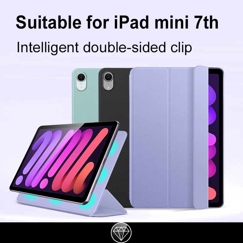 Магнитный защитный чехол для iPad mini7/6 8,3 дюйма. Магнитная присоска без основы. Фиксированное использование просто и удобно.
Магнитный защитный чехол для iPad mini7/6 8,3 дюйма. Магнитная присоска без основы. Фиксированное использование просто и удобно.